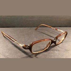 Kata Circa Caramel Brown Gold Eyeglasses